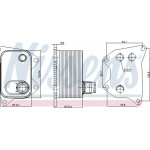 Nissens Ψυγείο λαδιού, Λάδι Κινητήρα - 90994