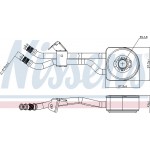 Nissens Ψυγείο λαδιού, Λάδι Κινητήρα - 91105
