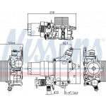 Nissens Ψυγείο λαδιού, Λάδι Κινητήρα - 91194