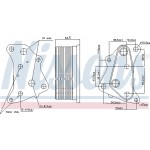 Nissens Ψυγείο λαδιού, Λάδι Κινητήρα - 91202