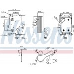 Nissens Ψυγείο λαδιού, Λάδι Κινητήρα - 91239