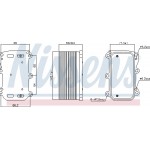 Nissens Ψυγείο λαδιού, Λάδι Κινητήρα - 91253