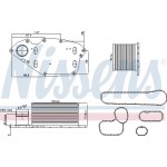 Nissens Ψυγείο λαδιού, Λάδι Κινητήρα - 91303