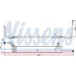 Nissens Ψυγείο λαδιού, Τιμόνι - 90631
