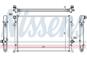 Nissens Ψυγείο, Ψύξη Κινητήρα - 60352