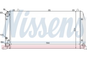 Nissens Ψυγείο, Ψύξη Κινητήρα - 604361