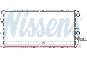 Nissens Ψυγείο, Ψύξη Κινητήρα - 604781