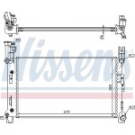 Nissens Ψυγείο, Ψύξη Κινητήρα - 60996A
