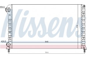 Nissens Ψυγείο, Ψύξη Κινητήρα - 61766