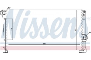 Nissens Ψυγείο, Ψύξη Κινητήρα - 61896