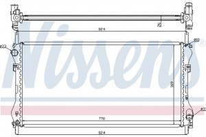 Nissens Ψυγείο, Ψύξη Κινητήρα - 62046A