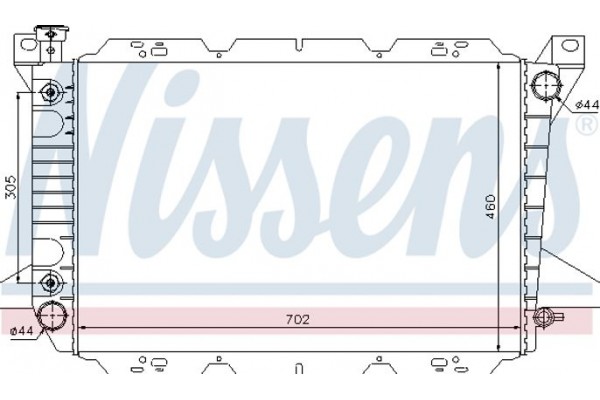 Nissens Ψυγείο, Ψύξη Κινητήρα - 620981