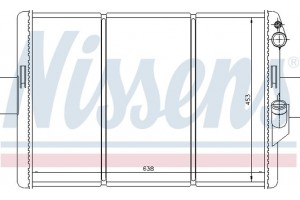 Nissens Ψυγείο, Ψύξη Κινητήρα - 62288