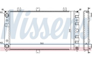 Nissens Ψυγείο, Ψύξη Κινητήρα - 623553