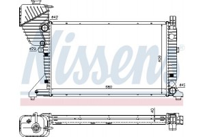 Nissens Ψυγείο, Ψύξη Κινητήρα - 62519A