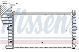 Nissens Ψυγείο, Ψύξη Κινητήρα - 62664A