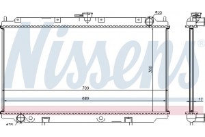 Nissens Ψυγείο, Ψύξη Κινητήρα - 62927A