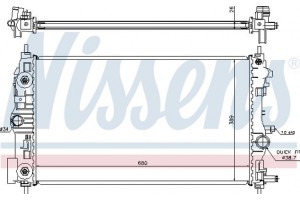 Nissens Ψυγείο, Ψύξη Κινητήρα - 630724