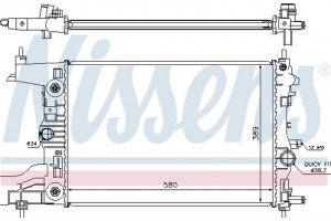 Nissens Ψυγείο, Ψύξη Κινητήρα - 630728