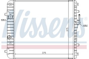 Nissens Ψυγείο, Ψύξη Κινητήρα - 630738