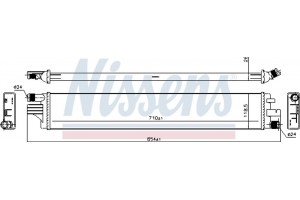 Nissens Ψυγείο, Ψύξη Κινητήρα - 630794