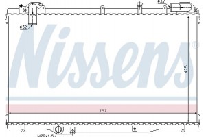 Nissens Ψυγείο, Ψύξη Κινητήρα - 63791