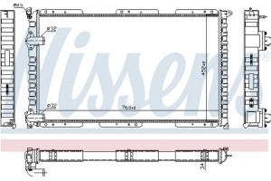 Nissens Ψυγείο, Ψύξη Κινητήρα - 63922