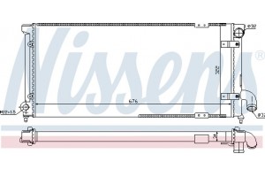 Nissens Ψυγείο, Ψύξη Κινητήρα - 63989