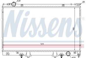 Nissens Ψυγείο, Ψύξη Κινητήρα - 645951
