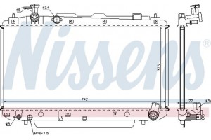 Nissens Ψυγείο, Ψύξη Κινητήρα - 64639A