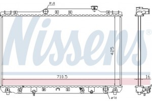 Nissens Ψυγείο, Ψύξη Κινητήρα - 647681