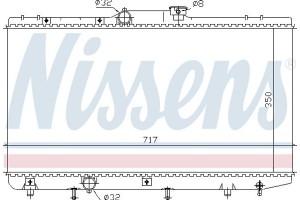 Nissens Ψυγείο, Ψύξη Κινητήρα - 648321