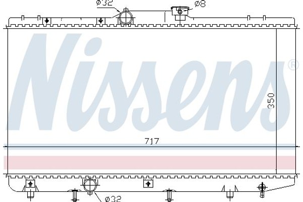 Nissens Ψυγείο, Ψύξη Κινητήρα - 648321