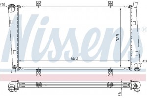 Nissens Ψυγείο, Ψύξη Κινητήρα - 65560A