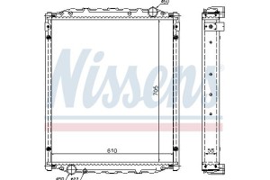 Nissens Ψυγείο, Ψύξη Κινητήρα - 67220A