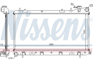 Nissens Ψυγείο, Ψύξη Κινητήρα - 67704A