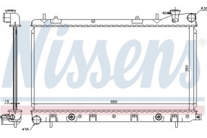 Nissens Ψυγείο, Ψύξη Κινητήρα - 67728