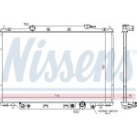 Nissens Ψυγείο, Ψύξη Κινητήρα - 681382