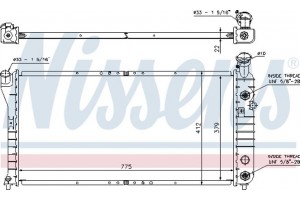 Nissens Ψυγείο, Ψύξη Κινητήρα - 691051