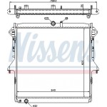 Nissens Ψυγείο, Ψύξη Κινητήρα - 69241