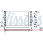 Nissens Ψυγείο, Ψύξη Κινητήρα - 60299