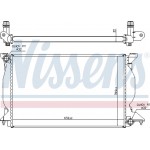 Nissens Ψυγείο, Ψύξη Κινητήρα - 60302A