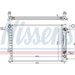 Nissens Ψυγείο, Ψύξη Κινητήρα - 60423A