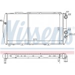 Nissens Ψυγείο, Ψύξη Κινητήρα - 604551