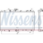 Nissens Ψυγείο, Ψύξη Κινητήρα - 606109