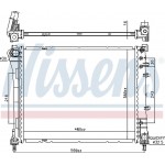 Nissens Ψυγείο, Ψύξη Κινητήρα - 606159