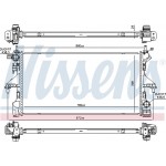 Nissens Ψυγείο, Ψύξη Κινητήρα - 606170