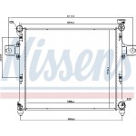 Nissens Ψυγείο, Ψύξη Κινητήρα - 606254