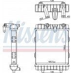 Nissens Ψυγείο, Ψύξη Κινητήρα - 606641