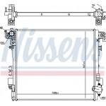 Nissens Ψυγείο, Ψύξη Κινητήρα - 606952